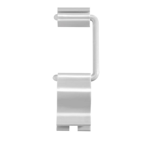 Schilderhalter Flexclip L9.5cm 10er-Set Elfenbein