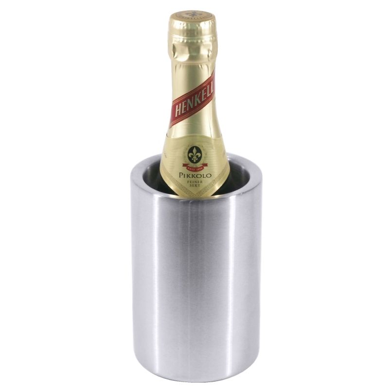 Wein- /Flaschenkühler Pikkolo Ø6.5X12cm Seidenmatt
