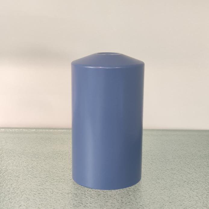 Kerzenmantel Williamsburgblau Ø 6 / H 10.6 cm