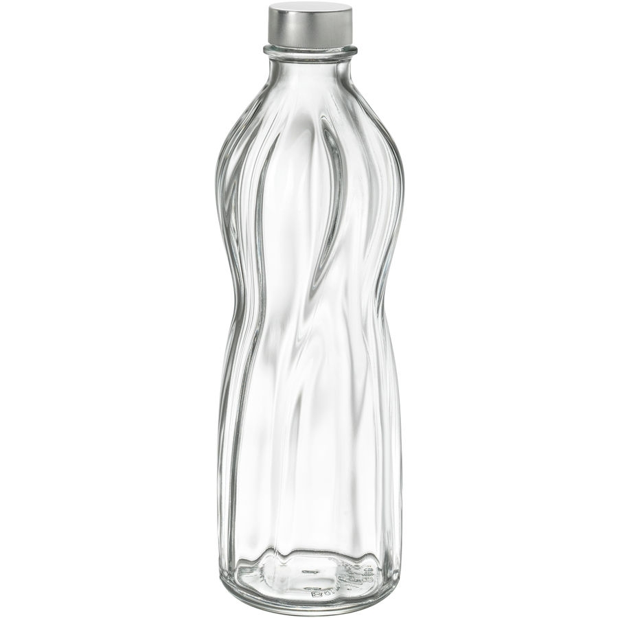 Flasche Aqua Mit Deckel 0.75 lt. Ø 82  / H 257 mm