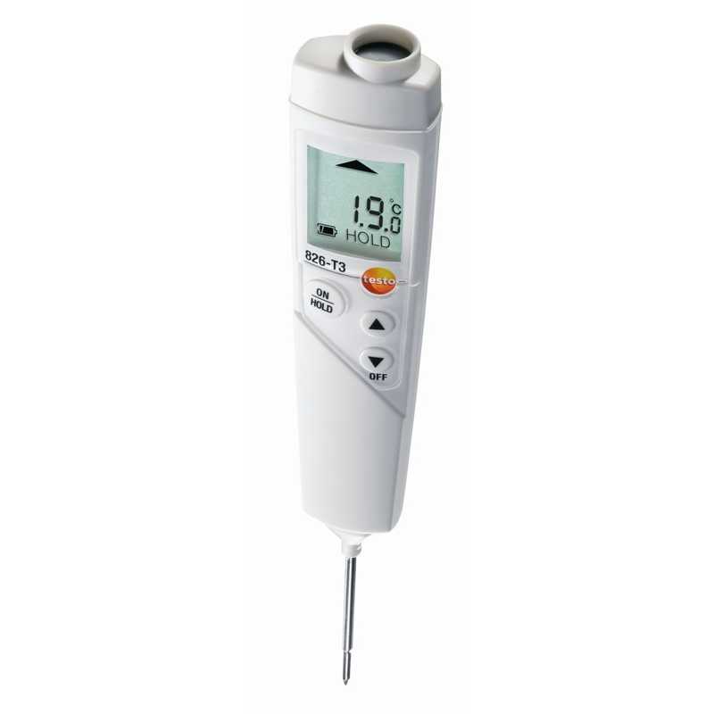 Thermometer, Laser / Infrarot Testo 826-T4