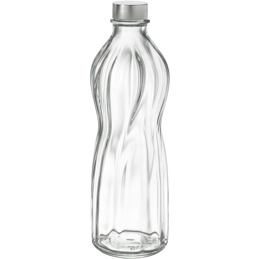 Flasche Aqua Mit Deckel 1 lt. Ø 89 / H 281 mm