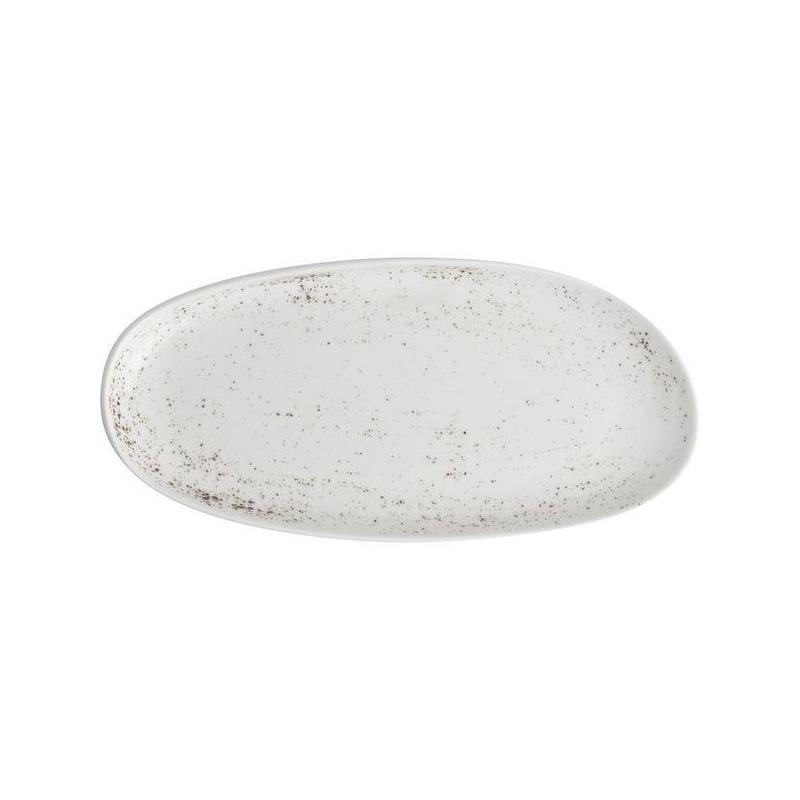 Platte Coup Oval 18x8.8cm, Pottery White