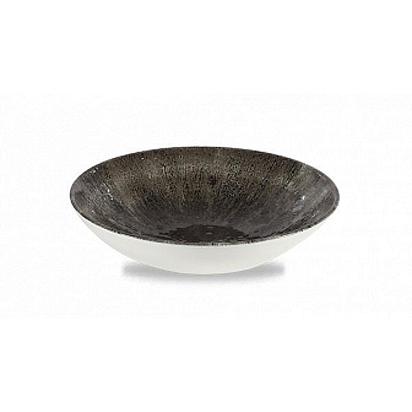 Bowl 18.2 cm, Stone Quartz Black