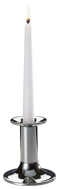 Kerzenleuchter Verchromt 1-Flammig / H 11 cm