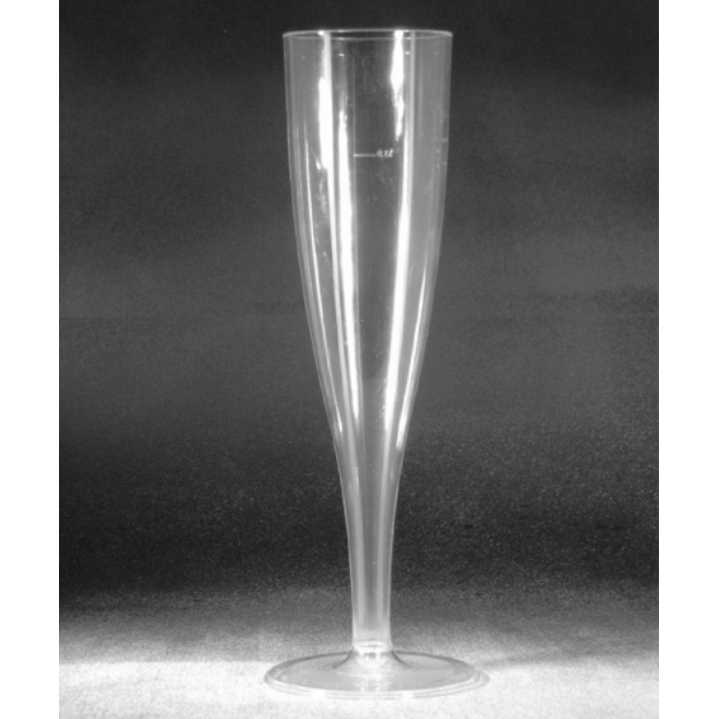 Ew-Sektglas 1dl+, Kunststoff Klar