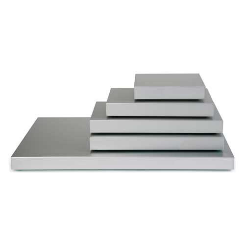 Kühl- Servierplatte Stay Cool GN 1/2, Aluminium