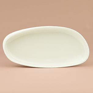 Platte Oval Ø 33 cm Wellcome Fine Cream